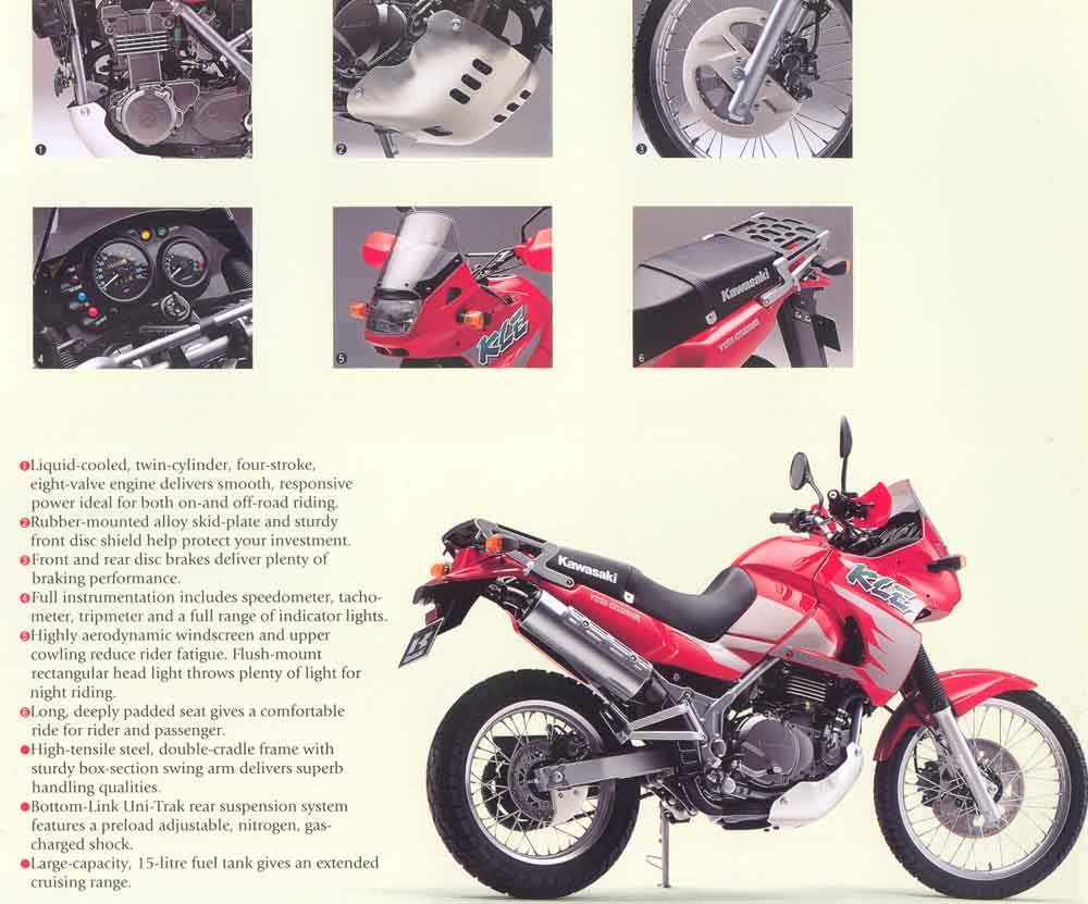 KAWASAKI UPDATES KLE500 SPECS visual data 8